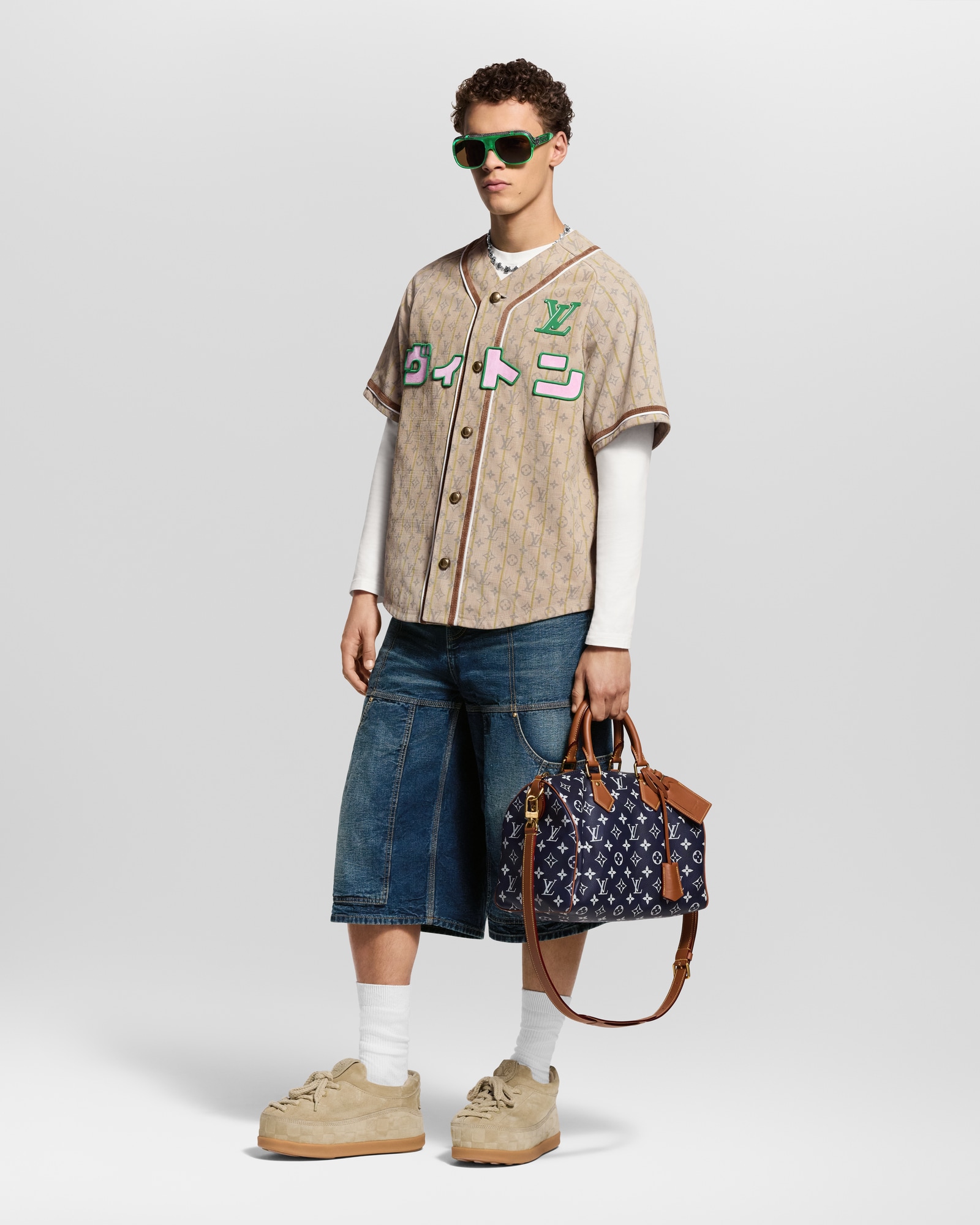 着るだけでおしゃれ上級者♪【LV】レザーベースボールシャツ レザー ベースボールシャツ ｜ルイ・ヴィトン 公式サイト - 1AIMXH